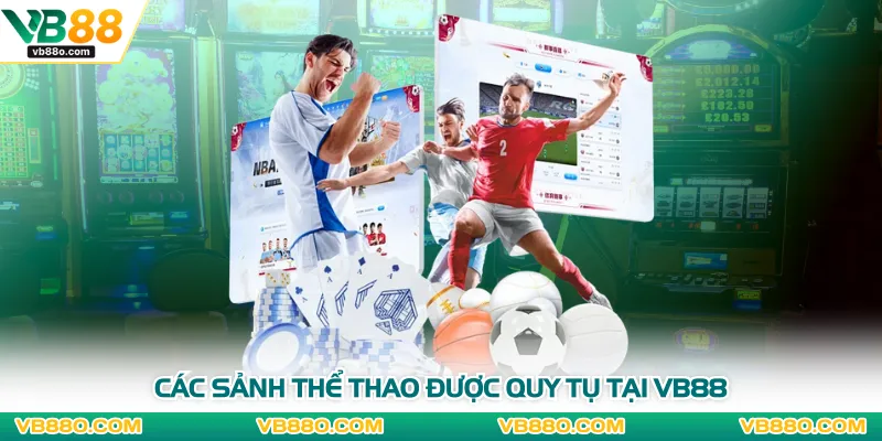 Các sảnh thể thao được quy tụ tại VB88