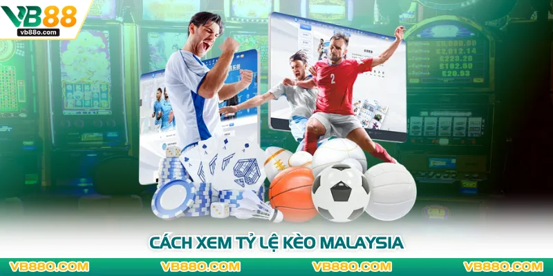 Cách xem tỷ lệ kèo Malaysia