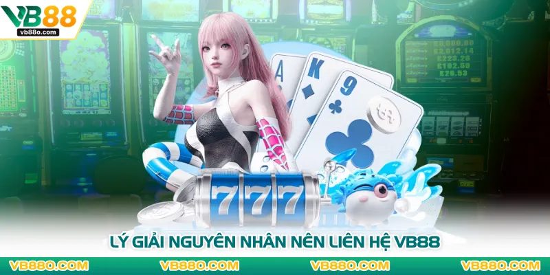 Lý giải nguyên nhân nên liên hệ VB88