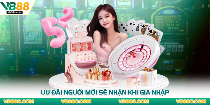 Ưu đãi người mới sẽ nhận khi gia nhập