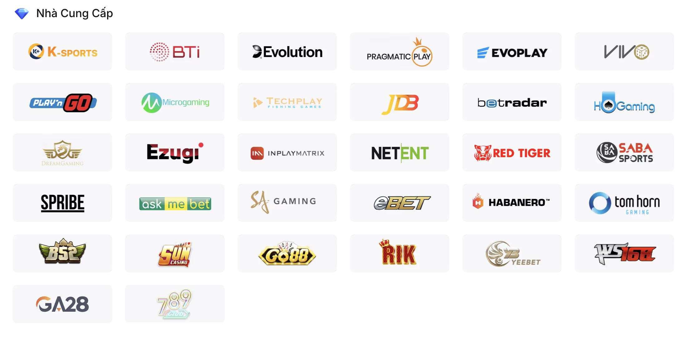 đối tác chiến lược vb88